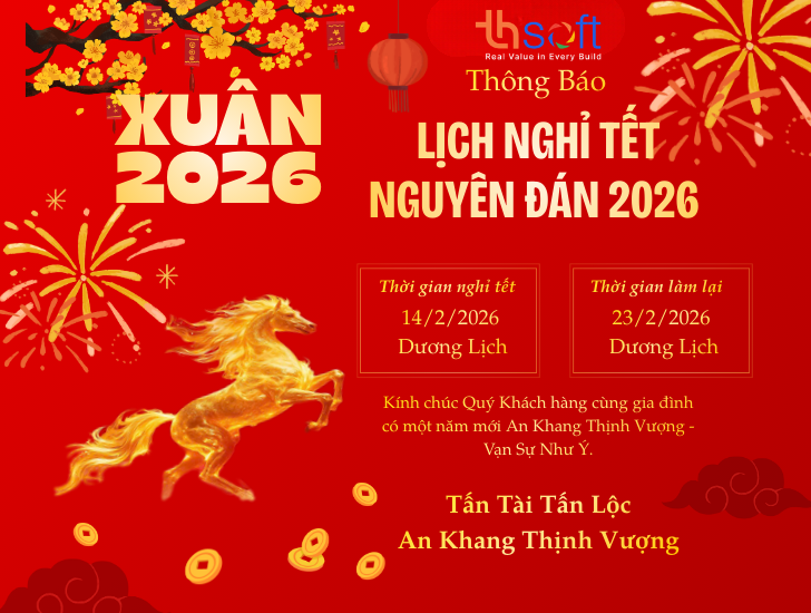 THSoft announces the 2026 Lunar New Year Holiday Schedule
